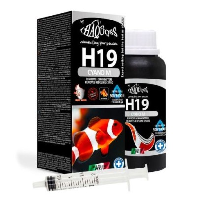 Haquoss H19 Cyano M 100ml - Rimuove Cianobatteri Acquario Marino | Tropical Life