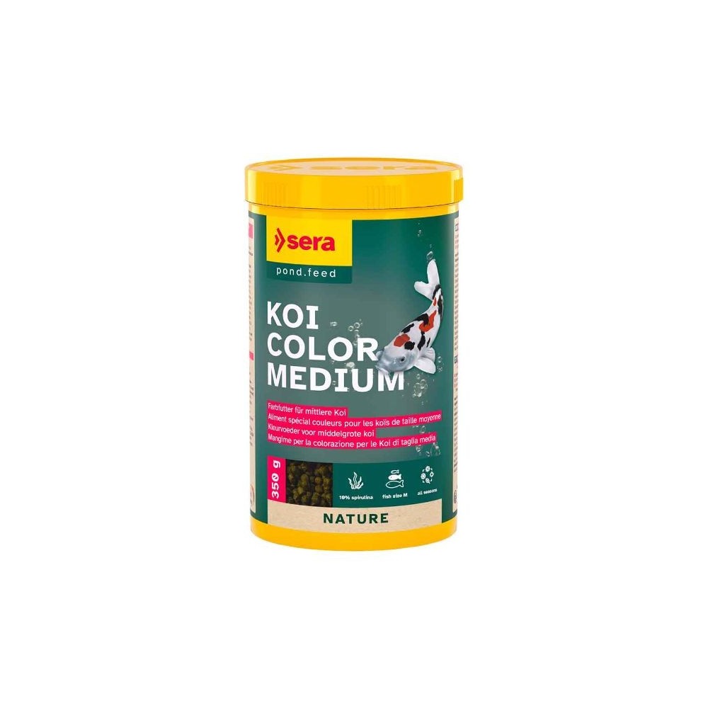 Confezione Sera Koi Color Medium 1000ml granuli per intensificare il colore delle Koi in vendita su Tropical Life