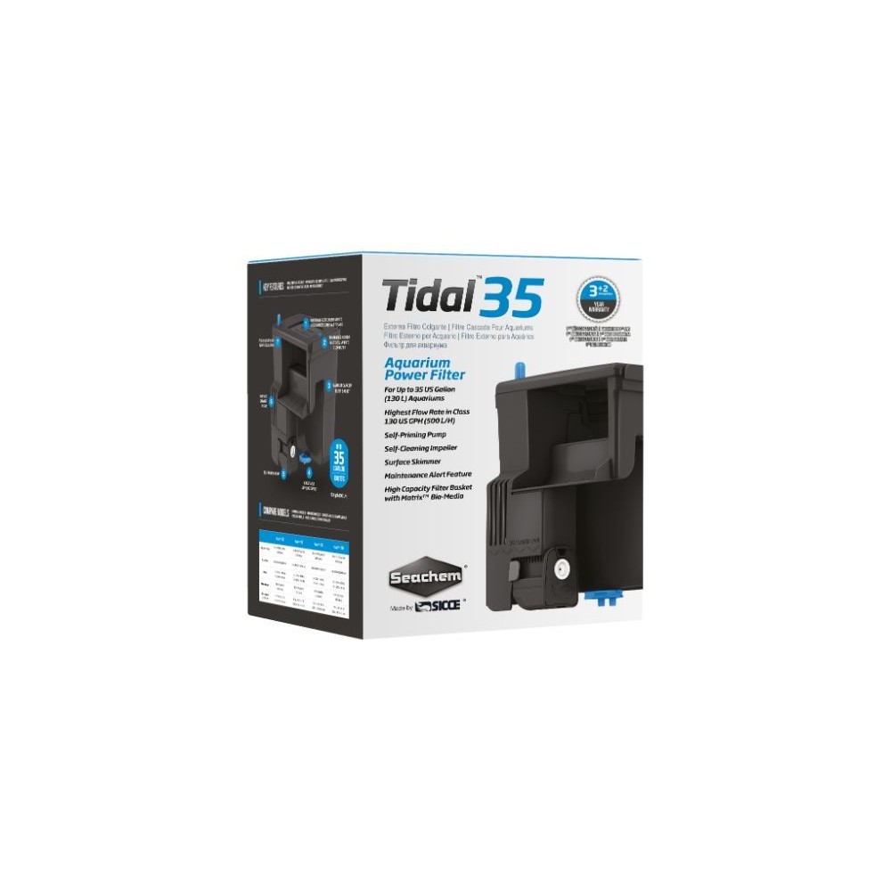 filtro-seachem-tidal-35-zainetto-acquario-skimmer in vendita su Tropica Life