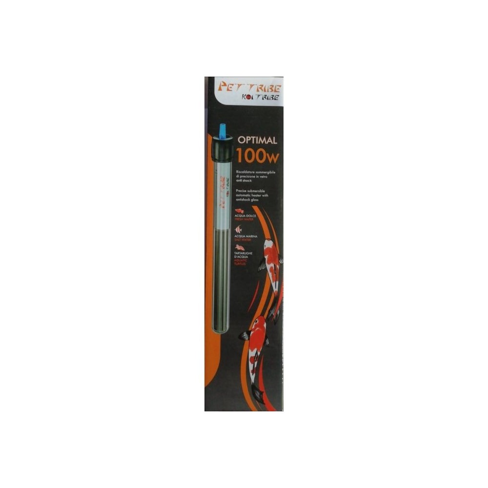 termoriscaldatore-acquario-pet-tribe-optimax-100w in vendita su Tropical Life