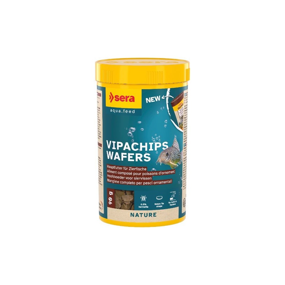 Sera Vipachips Wafers mangime wafer per pesci di fondo e gamberetti