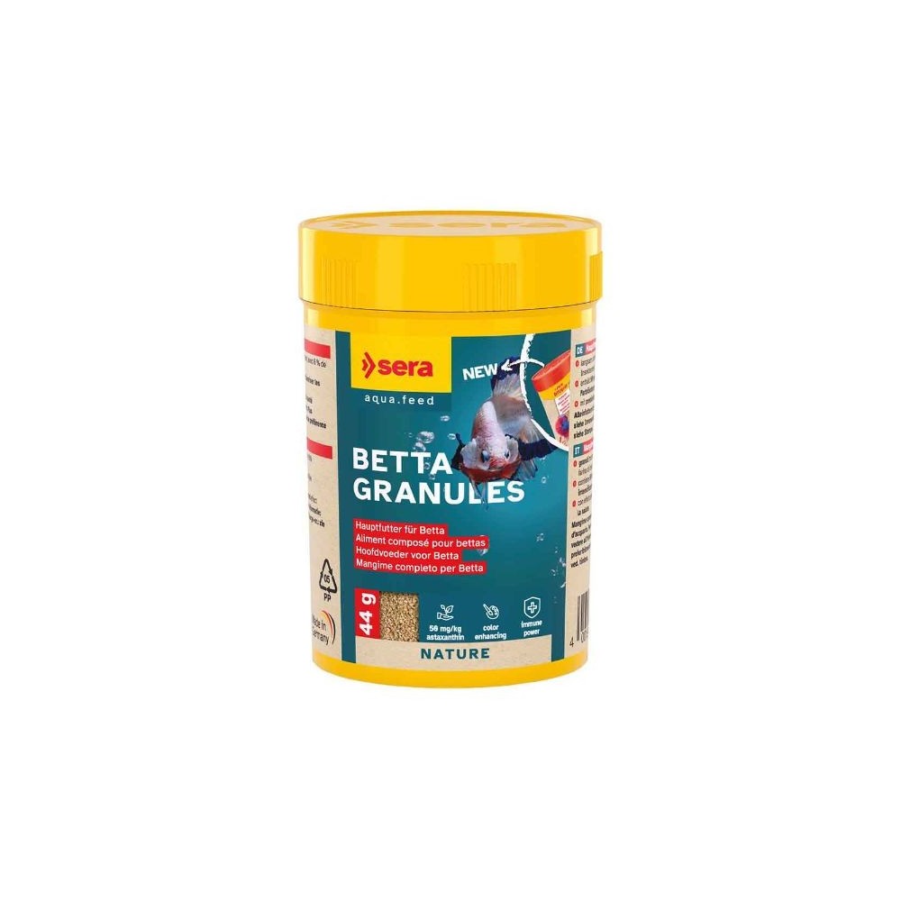 Sera Betta Granules mangime granulare per pesci Betta e labirintidi