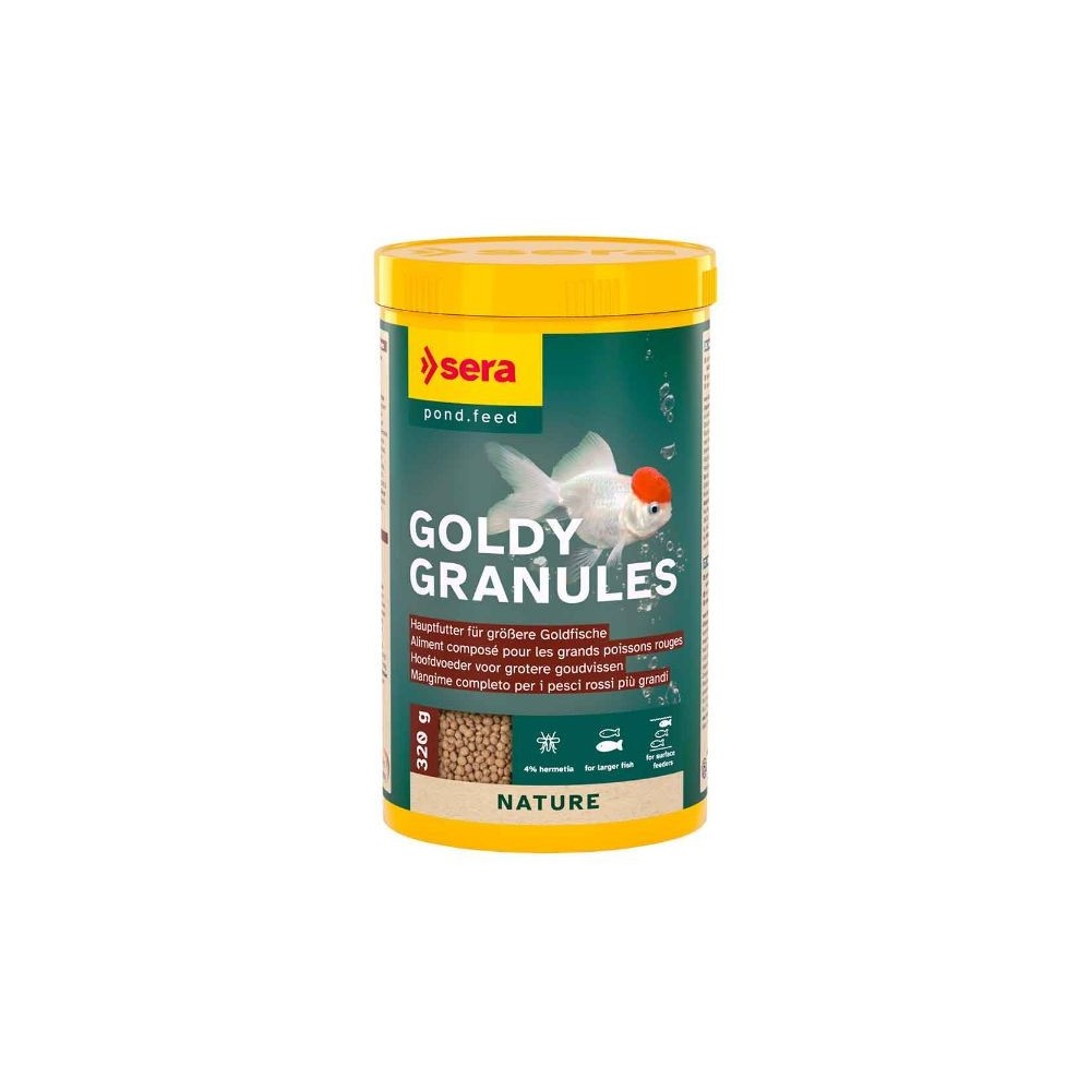 Sera Goldy Granules Nature: Mangime Premium Oranda | Tropical Life