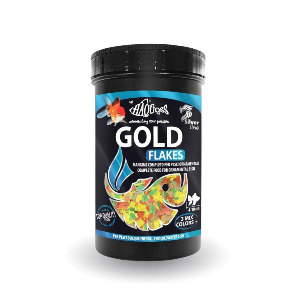 Confezione Haquoss Gold Flakes in vendita su Tropical Life