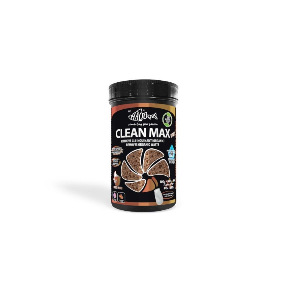 Confezione Haquoss Clean Max 500 ml in vendita su Tropical Life