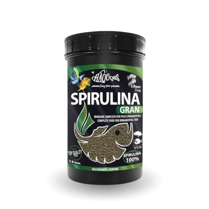 Confezione di Haquoss Spirulina Gran in vendita su Tropical Life