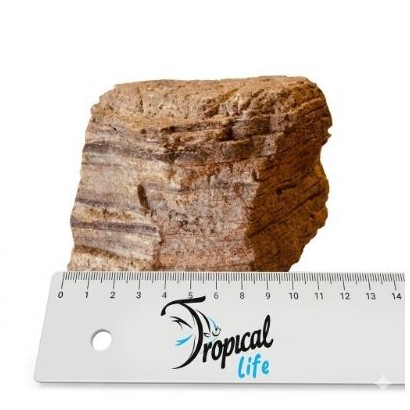 roccia stratificata rossa naturale per decorazione acquario aquascaping in vendita su Tropical Life