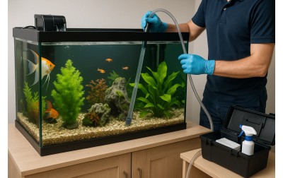 Manutenzione dell' acquario